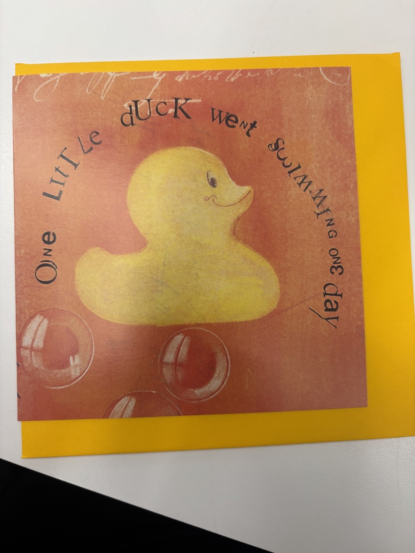 Rubber duck Card